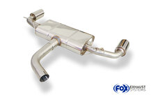 Fox Sportuitlaat VW Golf MK7 - 2.0l GTI Achterdemper rechts/links - 1x100 Type 25 rechts/links