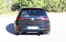 Fox Sportuitlaat VW Golf MK7 - 2.0l GTI Facelift + TCR Achterdemper rechts/links - 1x100 Type 25 rechts/links