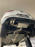 Fox Sportuitlaat VW Golf MK7 - GTE Achterdemper - 2x80 Type 25
