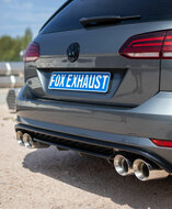 Fox Sportuitlaat VW Golf MK7 Variant R - 4-Motion Achter- en Voordemper - 2x100 Type 29 rechts/links