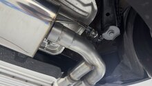 Fox Sportuitlaat VW Golf MK8 GTD achterdemper - 2x90 Type 25