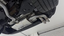 Fox Sportuitlaat VW Golf MK8 GTD achterdemper - 2x90 Type 25