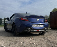 Fox Sportuitlaat Toyota GR86 achterdemper - 1x114 type 25 rechts/links