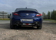 Fox Sportuitlaat Toyota GR86 achterdemper - 1x114 type 25 rechts/links