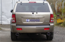 Fox Sportuitlaat Jeep Grand Cherokee Type WH Achterdemper Rechts/Links Uitlaat - 140x90 Type 32 Rechts/Links