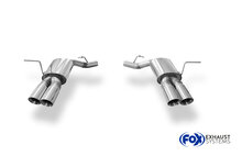 Fox Sportuitlaat Jeep Grand Cherokee WK II - 5.7L Achterdemper Rechts/Links - 2x90 Type 25 Rechts/Links