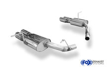 Fox Sportuitlaat Jeep Grand Cherokee WK II - 5.7L Achterdemper Rechts/Links - 2x90 Type 25 Rechts/Links