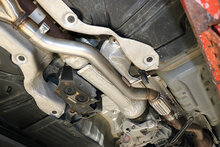 Fox Sportuitlaat Verbindingsbuis met flexibele stekker voor Jeep Grand Cherokee WKI/WKII