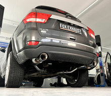 Fox Sportuitlaat Jeep Grand Cherokee WK I - 5.7L Achterdemper Rechts/Links - 1x100 Type 25 Rechts/Links