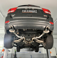 Fox Sportuitlaat Jeep Grand Cherokee WK I - 5.7L Achterdemper Rechts/Links - 1x100 Type 25 Rechts/Links