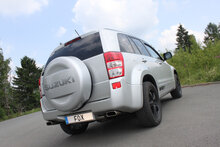 Fox Sportuitlaat Suzuki Grand Vitara JT - 5-deurs dwarsgeplaatste achterdemper, uitlaat rechts/links - 145x65 type 59 rechts/links