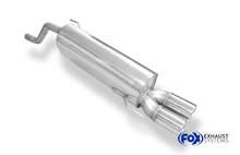 Fox Sportuitlaat Fiat Grande Punto 199 - Diesel einddemper - 2x76 Type 13