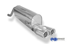 Fox Sportuitlaat Fiat Grande Punto 199 - Diesel einddemper - 2x76 Type 13