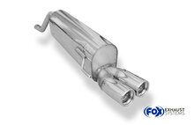 Fox Sportuitlaat Fiat Grande Punto 199 - Benzine einddemper - 2x76 Type 13