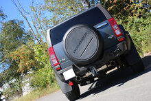 Fox Sportuitlaat Hummer H3 achterdemper, dwarsuitgang rechts/links - 1x100 type 25 rechts/links