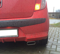 Fox Sportuitlaat Hyundai i10 - Achterdemper PA - 145x65 Type 59