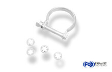 Fox Sportuitlaat Hyundai i20 achterdemper - 145x65 Txp 59