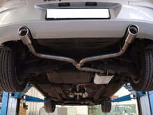 Fox Sportuitlaat Hyundai i30 - Korea Achterdemper - 1x90 Type 17 rechts/links