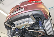 Fox Sportuitlaat Hyundai i30 PDE achterdemper, dwarsuitlaat rechts/links - 1x90 type 25 rechts/links