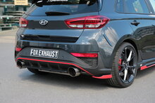 Fox Sportuitlaat Hyundai i30N Facelift uitlaatpijpen compatibel met de originele achterdemper - 1x130 Type 14 rechts/links