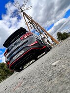 Fox Sportuitlaat Hyundai i30N Facelift uitlaatpijpen geschikt voor de originele achterdemper - 1x130 Type 14 rechts/links met gekleurde rand