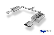 Fox Sportuitlaat Hyundai i40 CW Diesel Achterdemper rechts/links - 160x90 Type 38 rechts/links