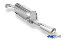 Fox Sportuitlaat Achterdemper Seat Ibiza 6J - 1x90 type 13
