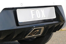 Fox Sportuitlaat Seat Ibiza 6J - Cupra Facelift Achterdemper - 1x55 Type 10 (niet zichtbaar)