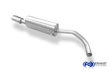 Fox Sportuitlaat Achterdemper Seat Ibiza Cupra R Type 6L &Oslash;63,5 mm - 115x85 Type 32