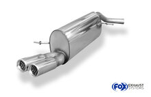 Fox Sportuitlaat Achterdemper Seat Ibiza Sport 6L - 2x70 Type 13