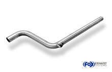 Fox Sportuitlaat Vervangingspijp voor de voordemper van de Seat Ibiza 5 - KJ 1.0l 70/81/85kW