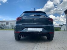 Fox Sportuitlaat Seat Ibiza 5 - KJ Achterdemper - 2x80 Type 25