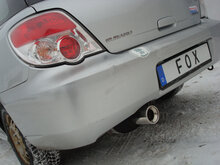 Fox Sportuitlaat Subaru Impreza GD/GG - Sedan/Stationwagen Achterdemper - 1x100 Type 13
