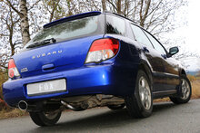 Fox Sportuitlaat Subaru Impreza GD/GG - Sedan/Stationwagen Achterdemper - 140x90 Type 44