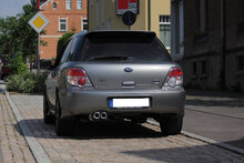 Fox Sportuitlaat Subaru Impreza Type WRX/STI Achterdemper &Oslash;70mm - 2x80 Type 13