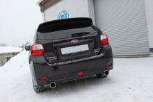 Fox Sportuitlaat Subaru Impreza GP 4x4 achterdemper, dwarsuitgang rechts/links - 1x100 type 12 rechts/links