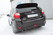 Fox Sportuitlaat Subaru Impreza GP 4x4 dwarsgeplaatste achterdemper, rechter/linker uitlaat - 115x85 type 38 rechts/links