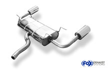 Fox Sportuitlaat Subaru Impreza GP 4x4 achterdemper, dwarsuitgang rechts/links - 1x100 type 12 rechts/links