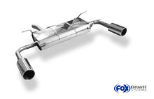 Fox Sportuitlaat Subaru Impreza GP 4x4 achterdemper, dwarsuitgang rechts/links - 1x100 type 12 rechts/links