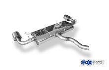 Fox Sportuitlaat Subaru Impreza GR AWD - Achterdemper Hatchback Dwarsuitlaat Rechts/Links - 115x85 Type 32 Rechts/Links