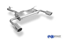 Fox Sportuitlaat Subaru Impreza GT7 AWD Achterdemper Dwarsuitlaat Rechts/Links - 1x100 Type 16 Rechts/Links