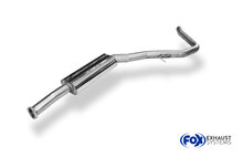 Fox Sportuitlaat Opel Insignia A - Hatchback/ Sedan/ Sport Tourer Voordemper