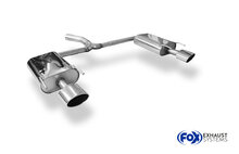 Fox Sportuitlaat Opel Insignia A - Sports Tourer Achterdemper rechts/links - 140x90 Type 44 rechts/links