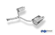 Fox Sportuitlaat Lexus IS 250 achterdemper rechts/links enkele uitlaat - 1x100 type 16 rechts/links