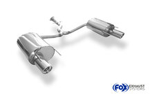 Fox Sportuitlaat Lexus IS C 250 enkelvoudige uitlaatdemper rechts/links - 1x100 type 17 rechts/links