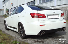 Fox Sportuitlaat Lexus IS F achterdemper rechts/links - 2x90 type 25 rechts/links