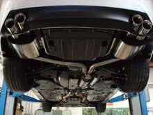 Fox Sportuitlaat Lexus IS F achterdemper rechts/links - 2x90 type 25 rechts/links