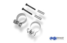 Fox Sportuitlaat Lexus IS F achterdemper rechts/links - 2x90 type 16 rechts/links