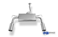Fox Sportuitlaat Hyundai ix35 achterdemper, rechter/linker uitgang - 1x100 Type 12 rechts/links
