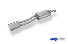 Fox Sportuitlaat VW Jetta 2 19E Achterdemper - 135x80 Type 53